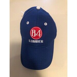 84 Lumber Baseball Cap Hat Blue New Adjustable